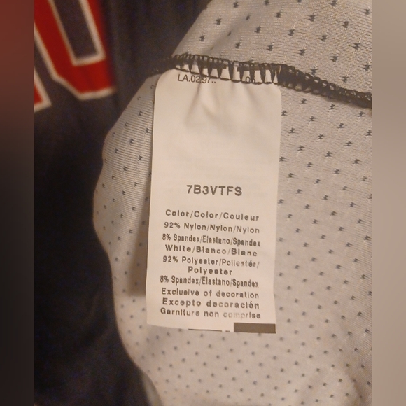 Russell Athletic Falcons #20 Fastbreak Sub Sports Black Jersey Women's Med NWT - Picture 8 of 11